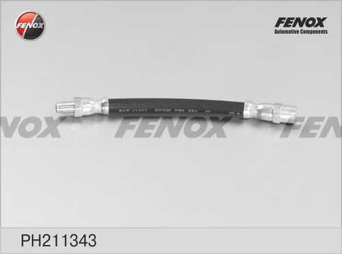 FENOX PH211343 859949=43.21111 [893611775A] шланг торм. пер. Audi 80/90,VW Golf/Passat 80>L=185