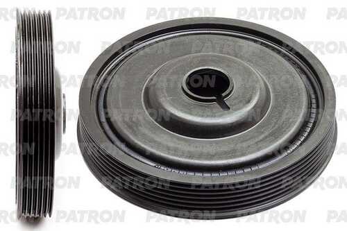 PATRON PP1198 Шкив коленвала RENAULT Logan (LS) 1.5 DCI (LS04, LS0W, LS0J, LS0Y, LS0K), 1.6 16V (LS0M) 2005/09- (K