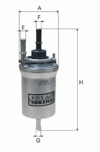 FILTRON PP836/4 Топливный фильтр