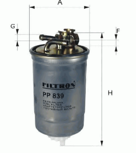 FILTRON PP839/1 Топливный фильтр