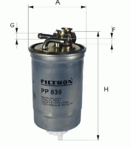 FILTRON PP839 Топливный фильтр