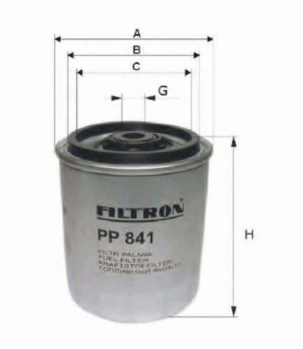 FILTRON PP841 Топливный фильтр