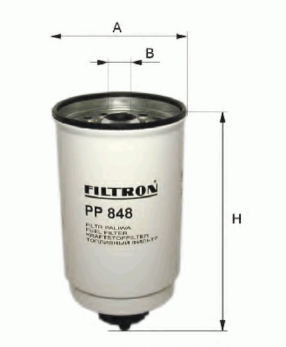 FILTRON PP848/3 Топливный фильтр