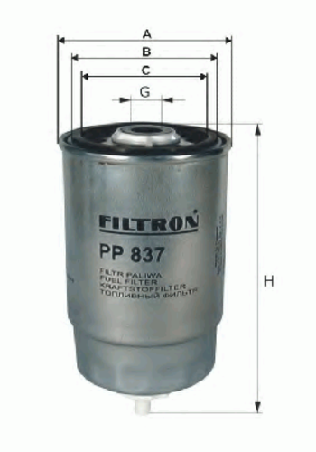 FILTRON PP850/2 Фильтр топливный! Audi A4/A6 1.9TDi 00>, VW Passat B5 1.9TDi 98>