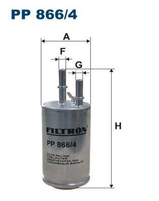 FILTRON PP866/4 Топливный фильтр