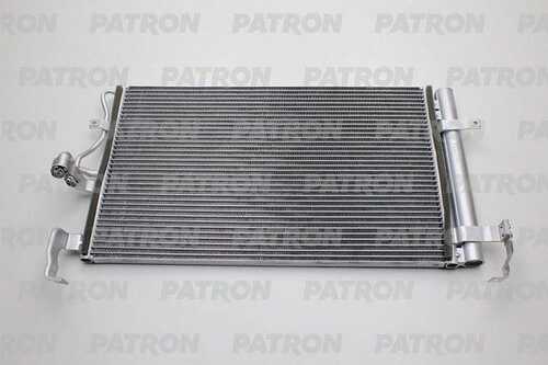 PATRON PRS1107 Радиатор кондиционера HYUNDAI COUPE 1.6 16V/2.0/2.0 GLS/2.7 V6 01-, ELANTRA 1.6/1.8/2.0/2.0 CRDi 00