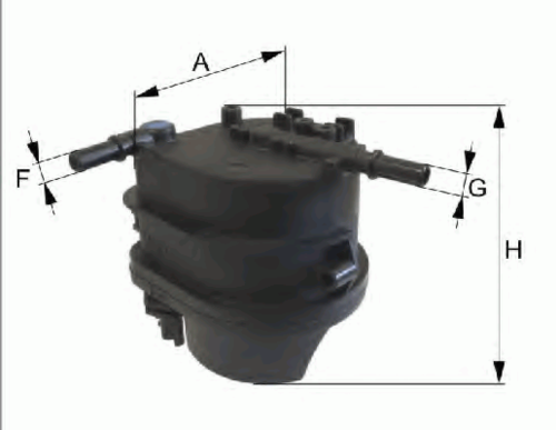 FILTRON PS980/8 Топливный фильтр