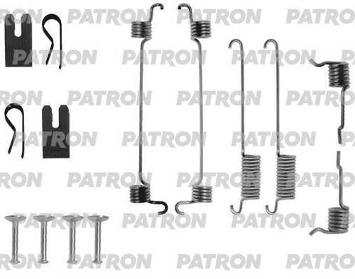 PATRON PSRK0054 Комплект монтажный тормозных колодок барабанных FORD: FOCUS 98-04, FOCUS седан 99-04, FOCUS универса