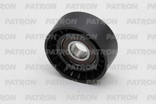 PATRON PT33074B Ролик натяжной поликлинового ремня без натяжного механизма с подшипником NSK PSA 1.1-1.6 00> plastic
