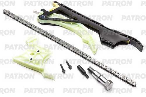 PATRON PTCK041 Комплект цепи ГРМ (Цепь-1, нат-1, усп-2)bmw E60 2.5i-3.0i N52/N52 05>