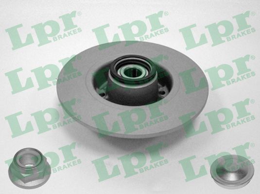 LPR R1005PRCA Brake disk with bearing