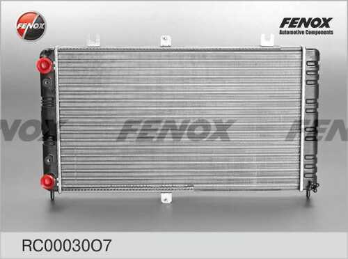 FENOX RC00030O7 Радиатор охлаждения! Lada 2170-2172 Priora
