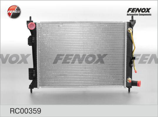 FENOX RC00359 Радиатор системы охлаждения AКПП Hyundai Solaris, KIA Rio 1.4i-1.6 10>