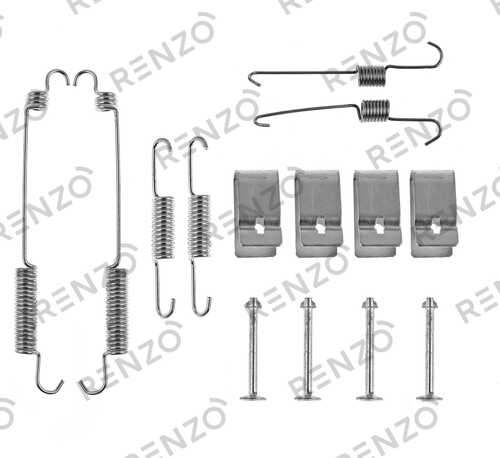 RENZO RFK040 Монтажные комплекты барабанного тормоза
