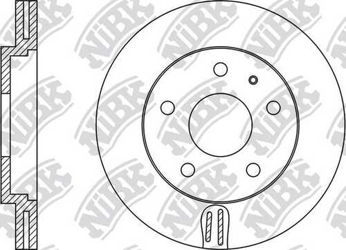 NIBK RN1082 Тормозной диск