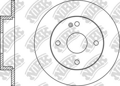 NIBK RN11003 Тормозной диск