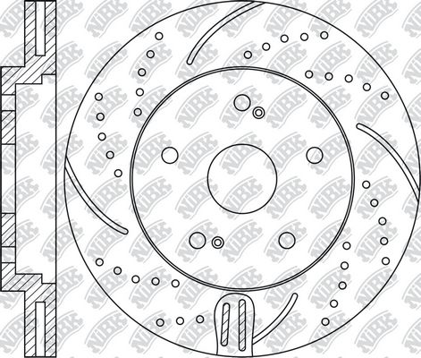 NIBK RN1219DSET Тормозной диск