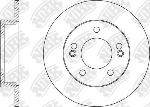 NIBK RN1549 Тормозной диск
