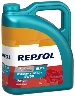 REPSOL RP141Q55 Масло RP ELITE EVOLUTION LONG LIFE 5W30, 5 л канистра xxx