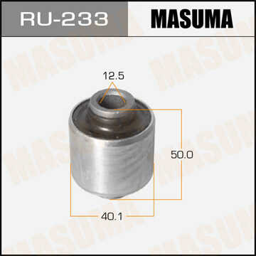 MASUMA RU233 Сайлентблок заднего рычага! наружный Mitsubishi Outlander 2.0/2.4 02>
