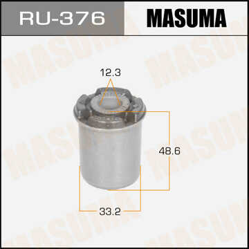 MASUMA RU376 Сайлентблок задний верхнего рычага! Toyota Mark 2/Chaser/Cresta GX100 96-01