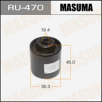 MASUMA RU470 Сайлентблок задний нижний! Ford Focus 98-04;Сайлентблок MAZDA3/ BK rear