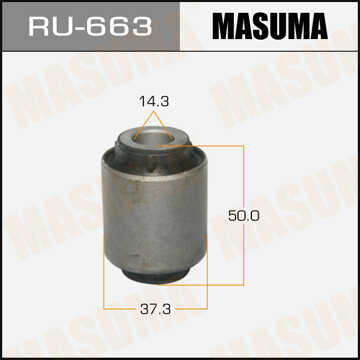 MASUMA RU663 Сайлентблок рычага заднего поперечн.! Nissan Qashqai 06>/X-trail T31 07>