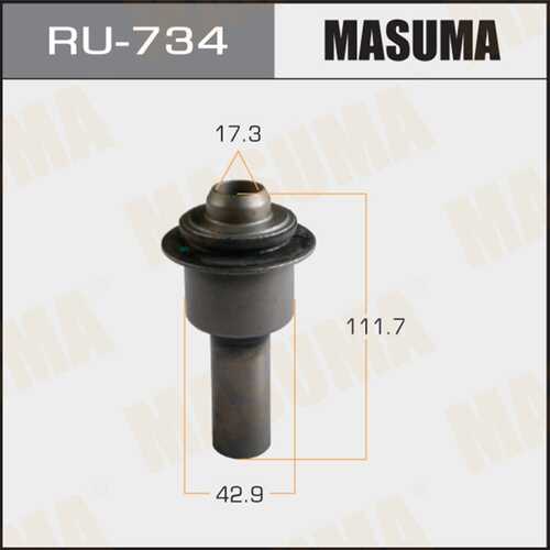 MASUMA RU734 Сайлентблок подрамника задний! Nissan Qashqai J10F <06