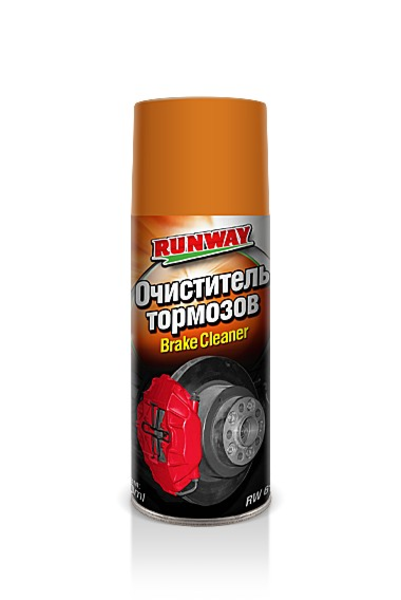 RUNWAY RW6121 очиститель тормозов и сцепления! 520ml\