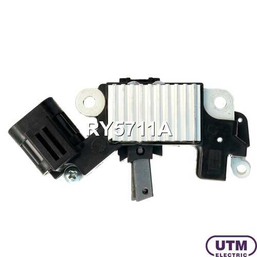 UTM RY5711A Регулятор генератора + щетержатель HYUNDAI ELANTRA III 2.0 CRDIXD2001-1991CCM D4EA/HYUNDA