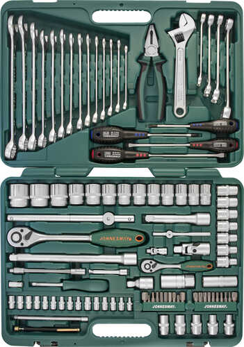JONNESWAY S04H624101SA Набор инструмента! универсальный 1/4', 1/2'DR, 101пр.