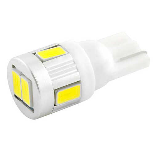 SKYWAY S08201126 Лампа светодиодная T10 (W5W) 12V 6 SMD диодов 1-КОНТ. белая (ST10-6SMD-5630)