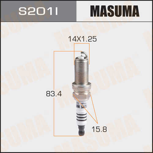 MASUMA S201I Свеча зажигания! IRIDIUM IKH20 Honda, Toyota, Nissan, Mitsubishi, Subaru, Suzuki;Свеча зажигания IRIDIUM (IKH20)