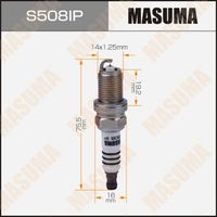 MASUMA S508IP Свеча зажигания IRIDIUM+PLATINUM (PFR8S8EG) (94460)