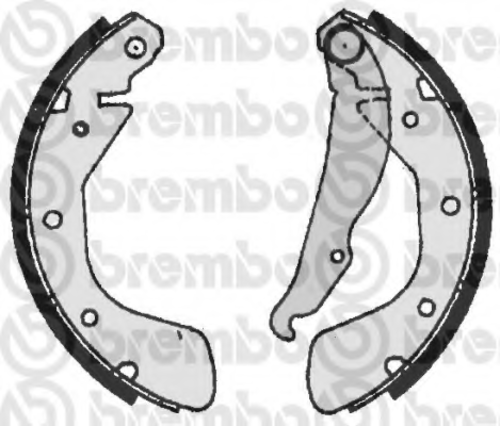 BREMBO S59513 Тормозные колодки