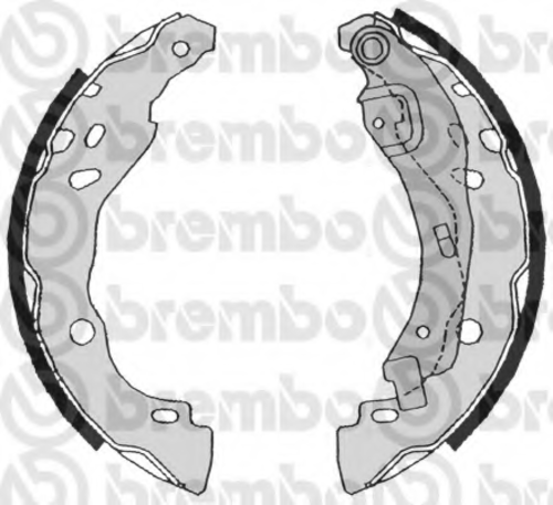 BREMBO S 68 525 Комплект тормозных колодок