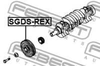 FEBEST SGDSREX Шкив коленвала D20R