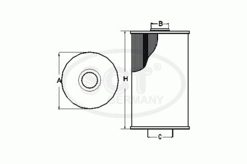 SCT SH 4035 P Масляный фильтр