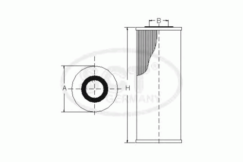 SCT SH 414 P Фильтр масляный