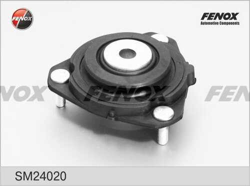 FENOX SM24020 Опора амортизатора переднего! Ford Fiesta V 01-08/Fusion 02>, Mazda 2 03>;Опора стойки амортизатора
