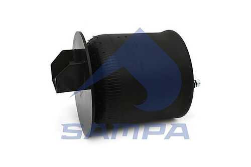 SAMPA SP55245K Пневмопод. в сборе! 2шп-штуцер M16x1.5 низ 2 шп M12x1.25KAMAZ 5490