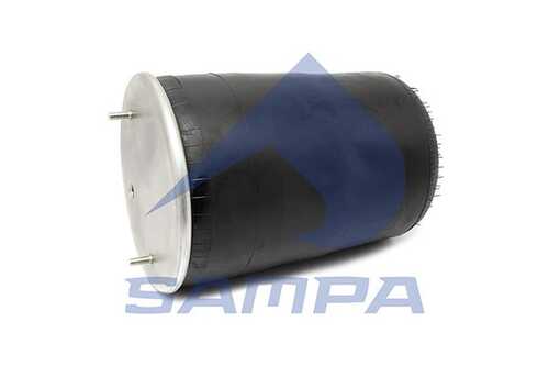 SAMPA SP 554881 Пневмоподушка без стакана 2шп. M12 смещ. 25. 1штуц. M22. н:1шп. M16 BPW