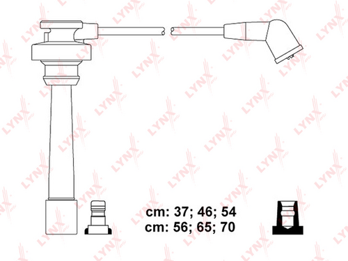 LYNX SPC5529 Комплект проводов зажигания