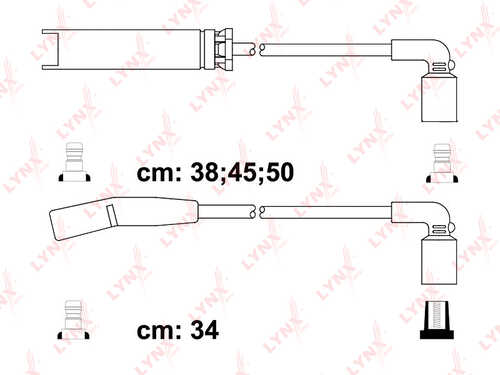 LYNX SPE1803 Комплект проводов зажигания
