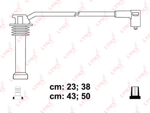 LYNX SPE3011 Комплект проводов зажигания