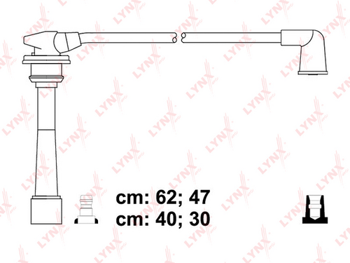 LYNX SPE3608 Комплект проводов! Hyundai Getz 1.4/1.6 02>