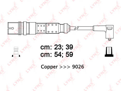LYNX SPE8013 Комплект проводов зажигания