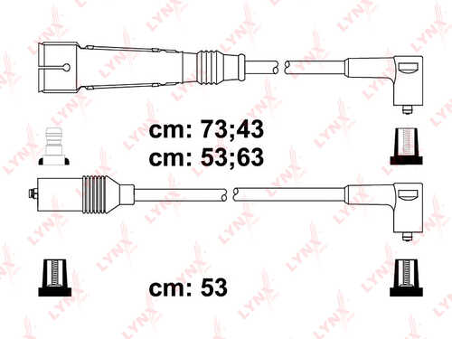 LYNX SPE8023 Комплект проводов! VW Golf/Polo 1.0-1.6i 83-00