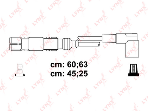 LYNX SPE8036 Комплект проводов зажигания