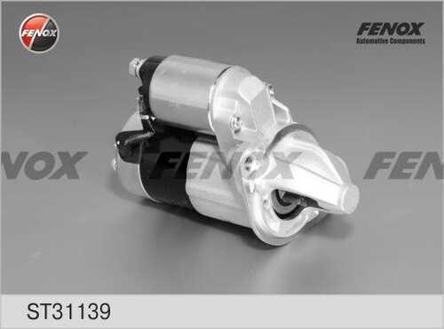 FENOX ST31139 Стартер! 1.2 квт RL054 Hyundai Lantra/Elantra/Matrix/Tucson 1.6/1.8/2.0 95>